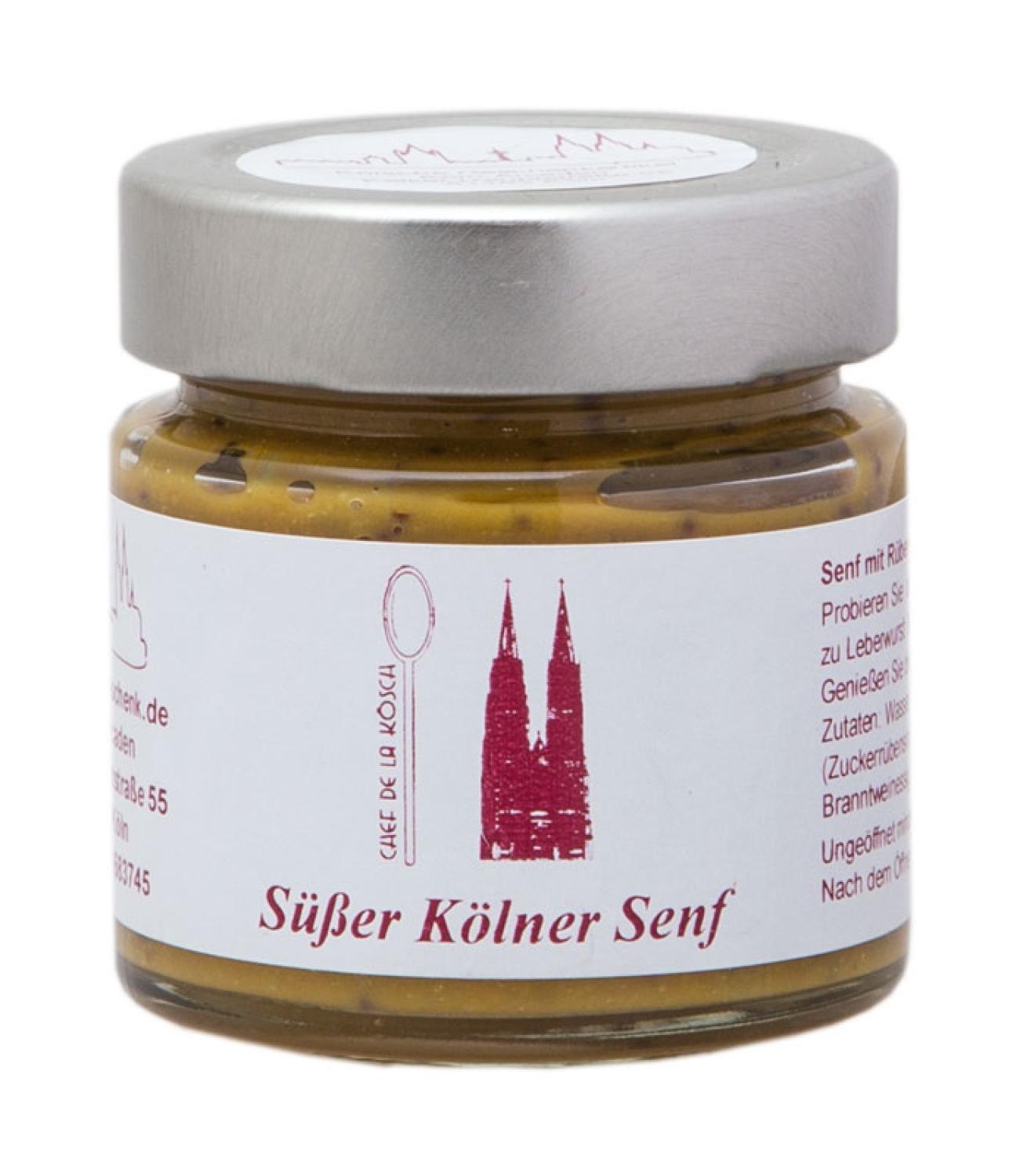 Süßer Kölner Senf Köln Geschenk koelngeschenk.de